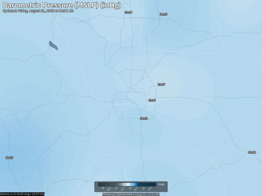 Current Denver Pressure
