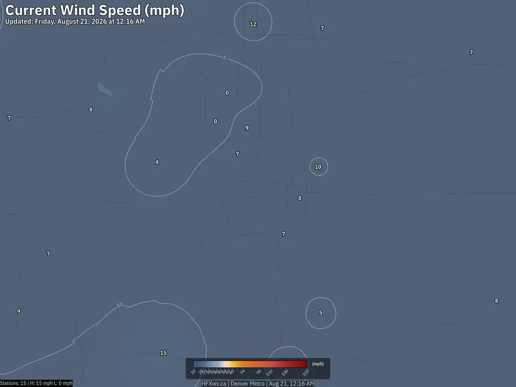 Current Denver Wind