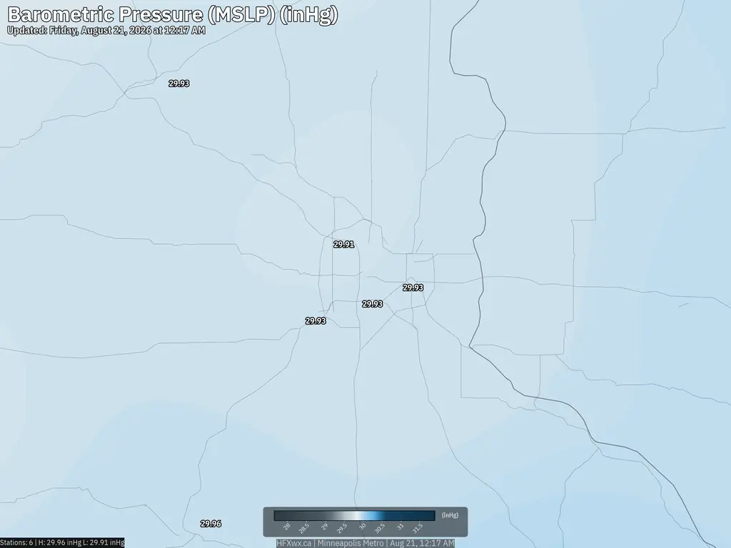 Current Minneapolis Pressure