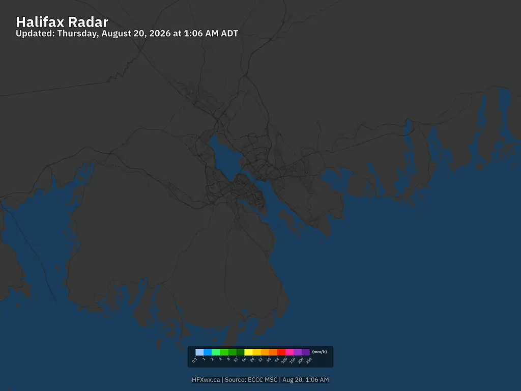Current Metro Halifax Radar