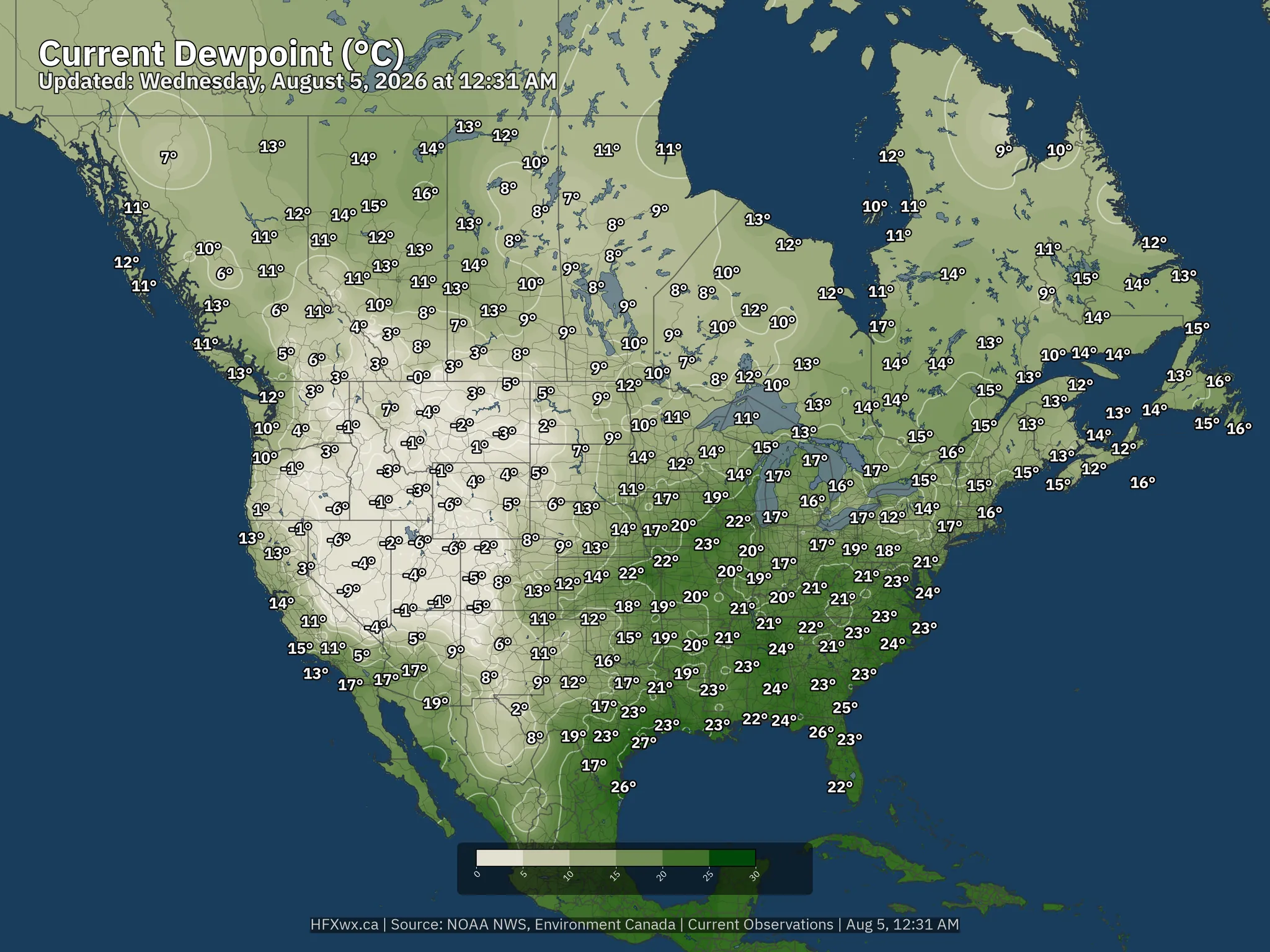 NA Dewpoint