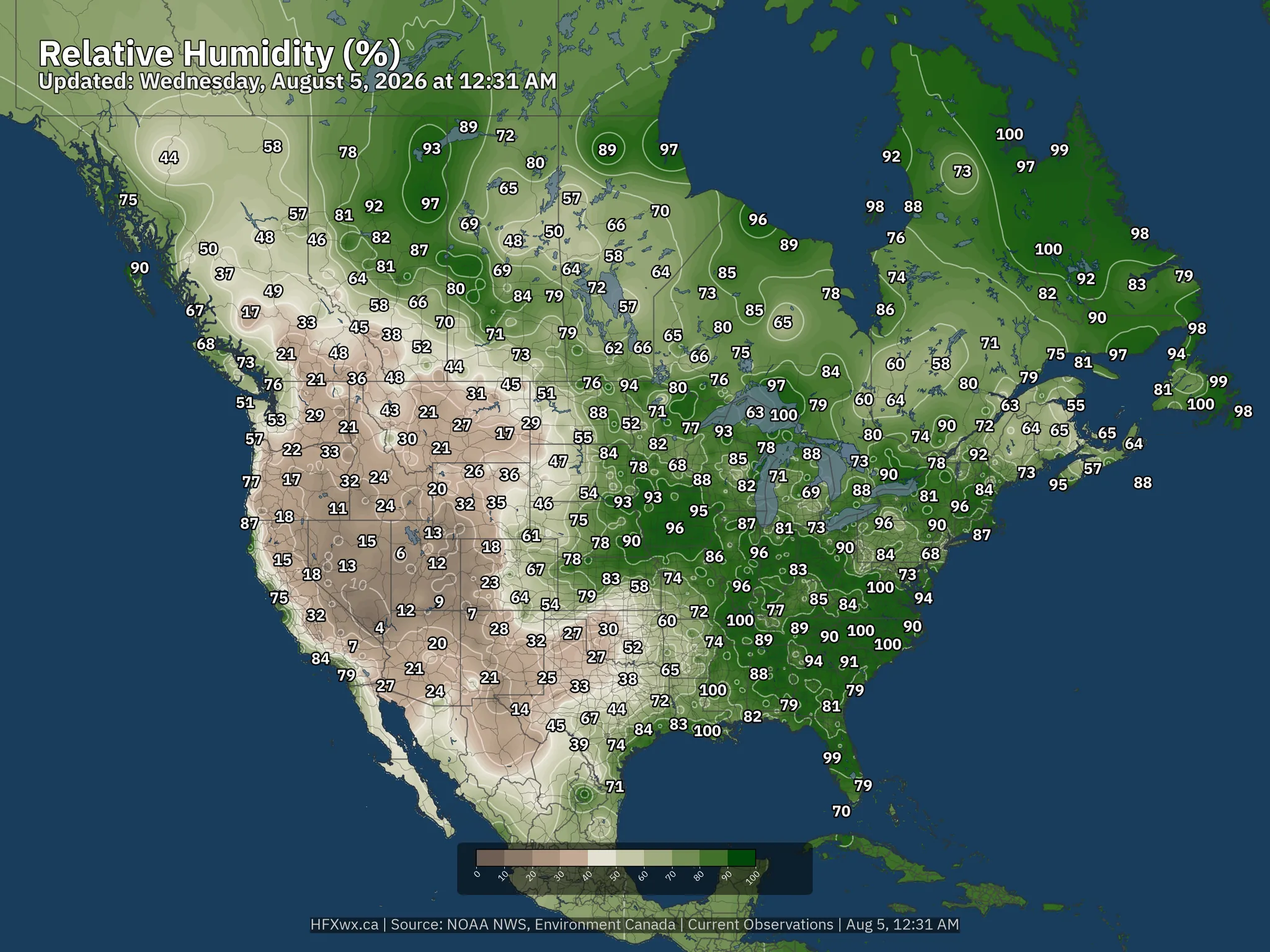 NA Humidity