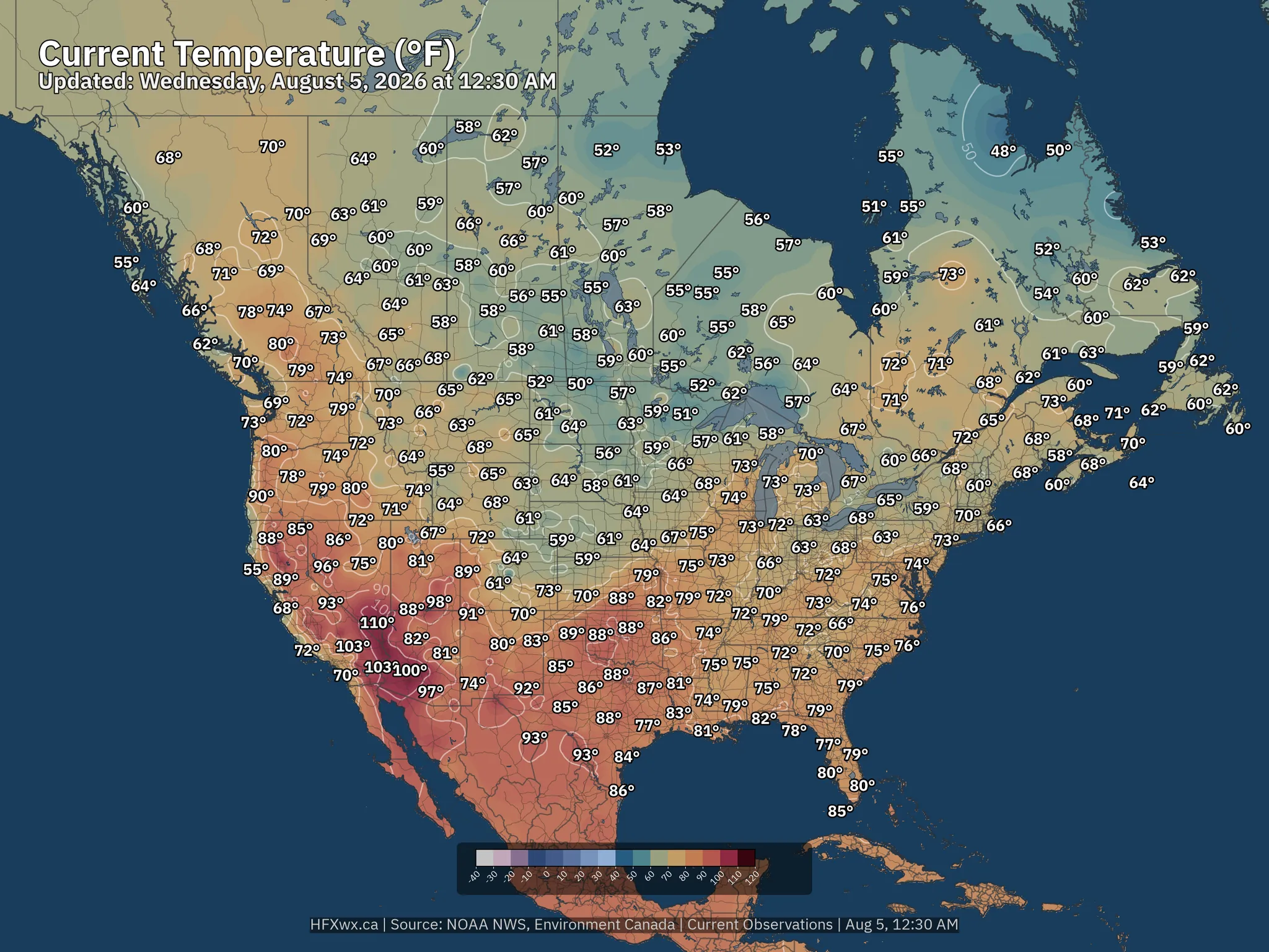 NA Temp F