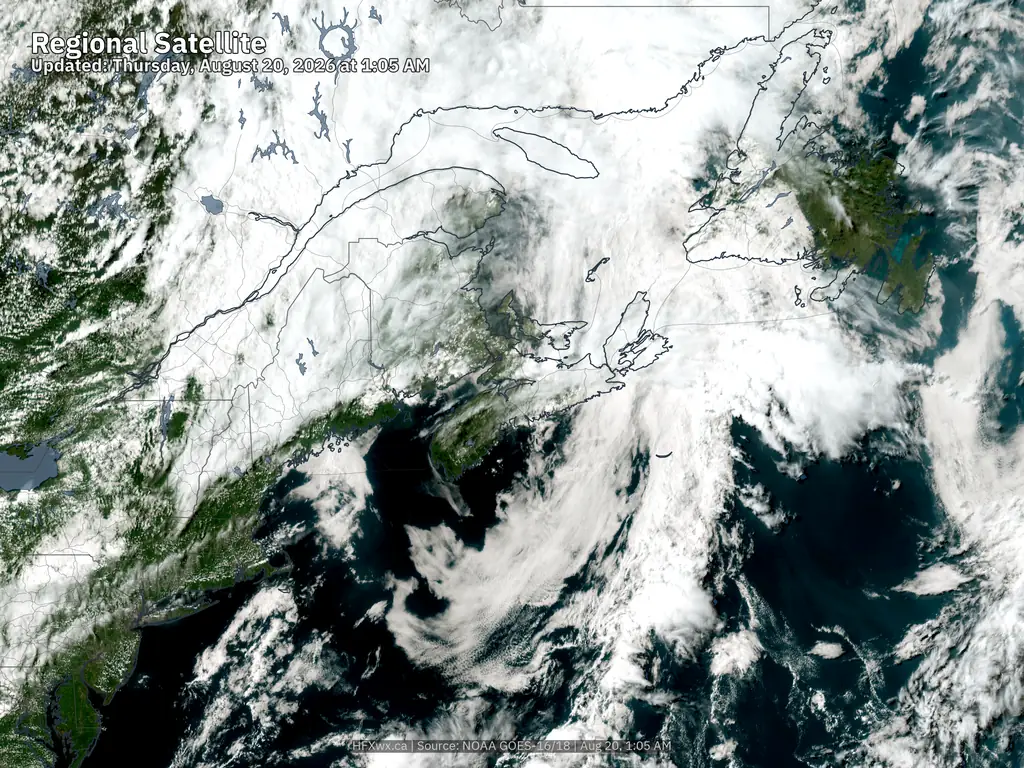 Current Northeast Satellite