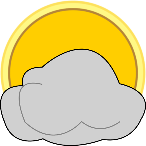 Scattered clouds