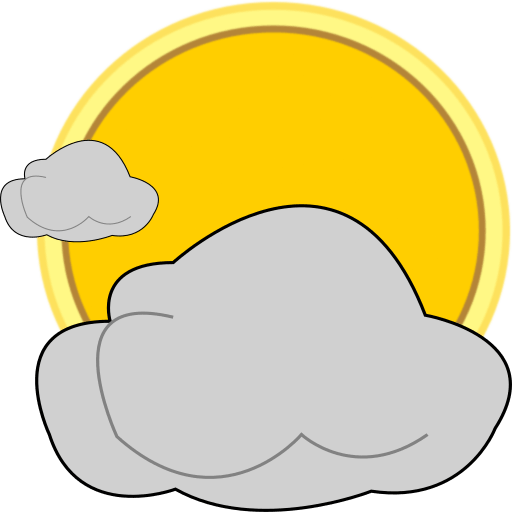 Scattered clouds