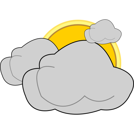 Broken clouds
