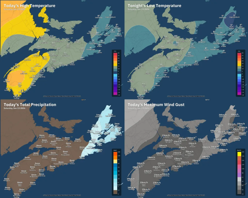 📡 Nova Scotia Forecast: - Archived