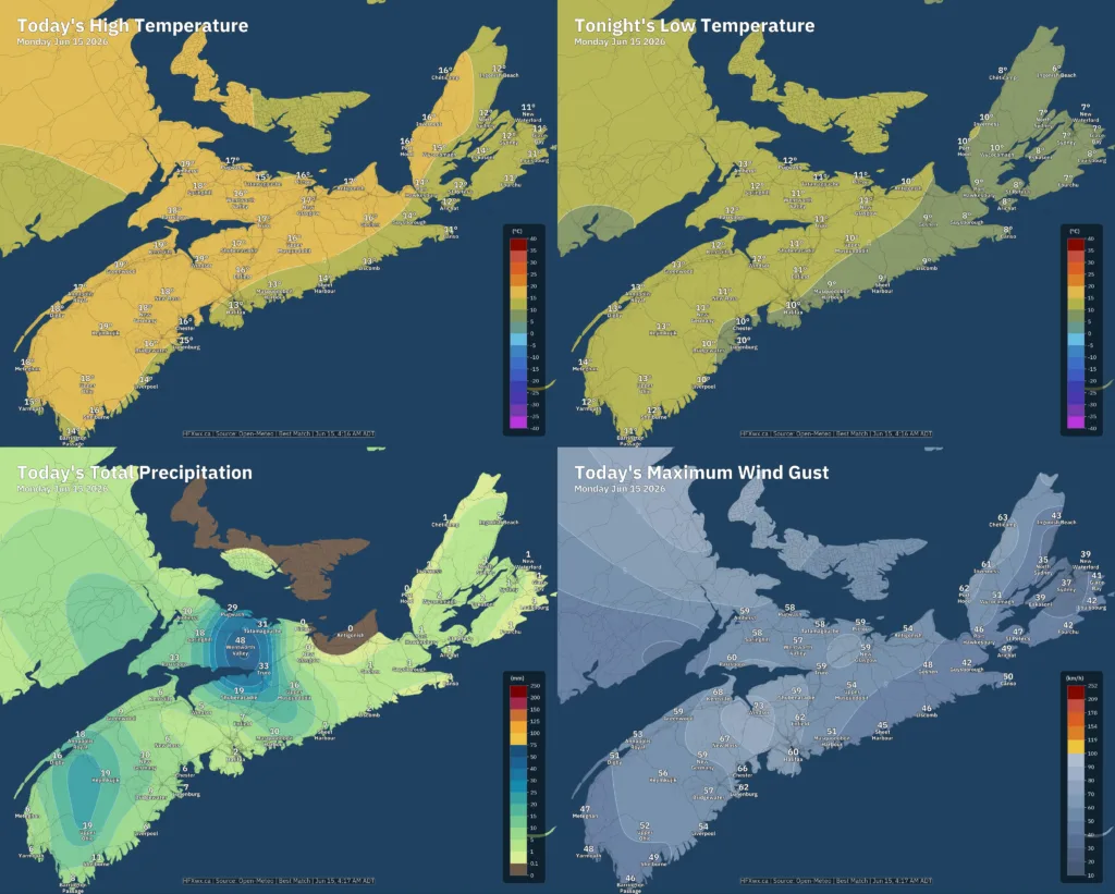 📡 Nova Scotia Forecast: - Archived