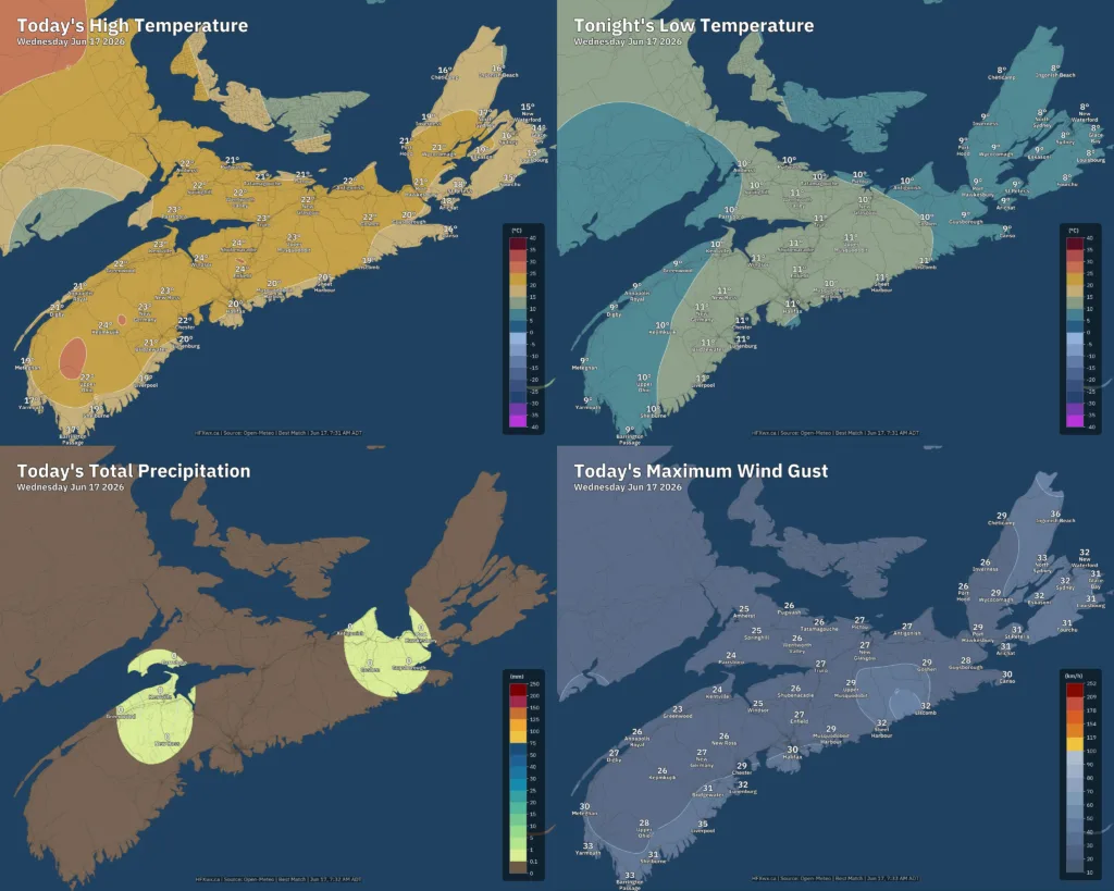 📡 Nova Scotia Forecast: - Archived