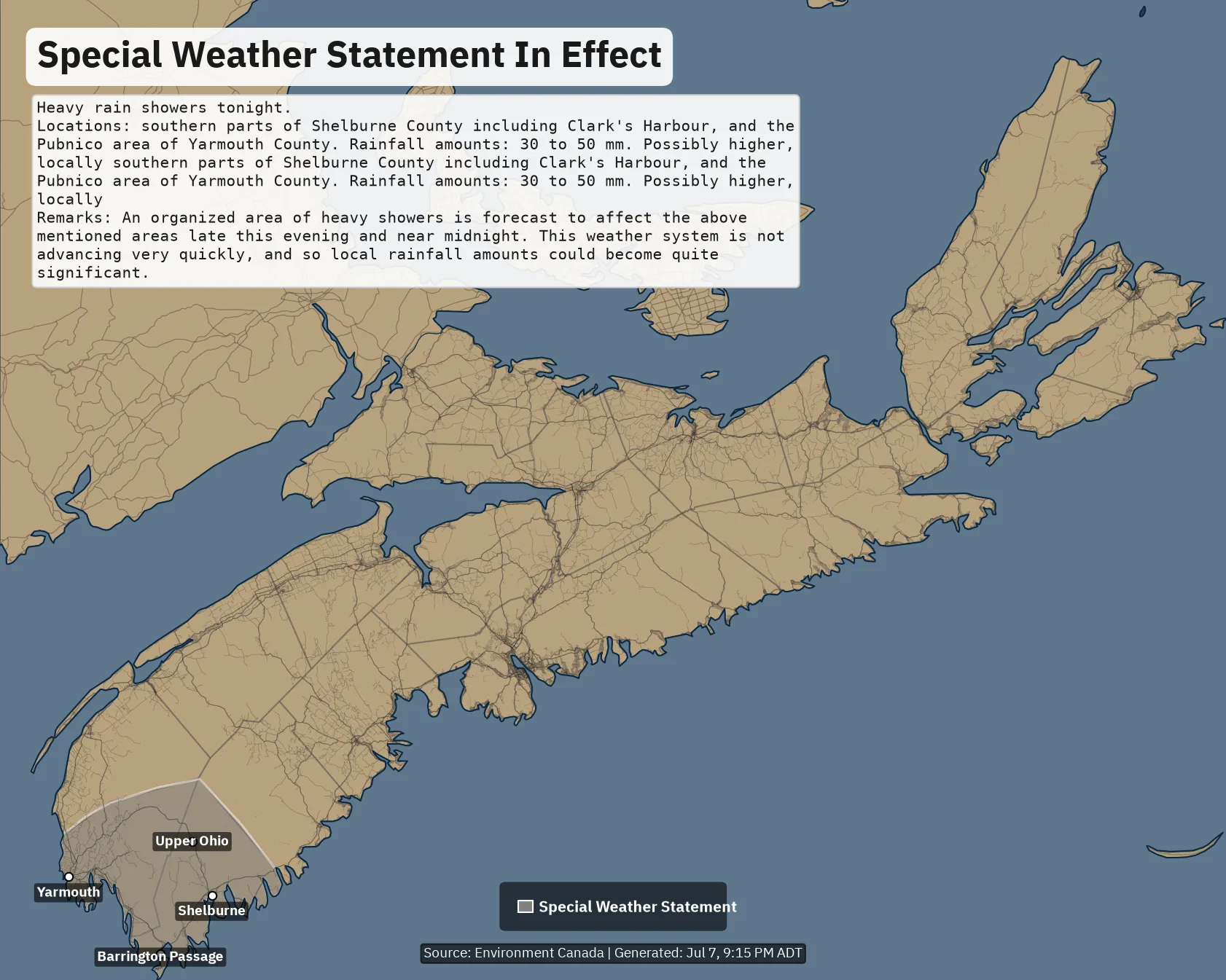 ALERT MAP