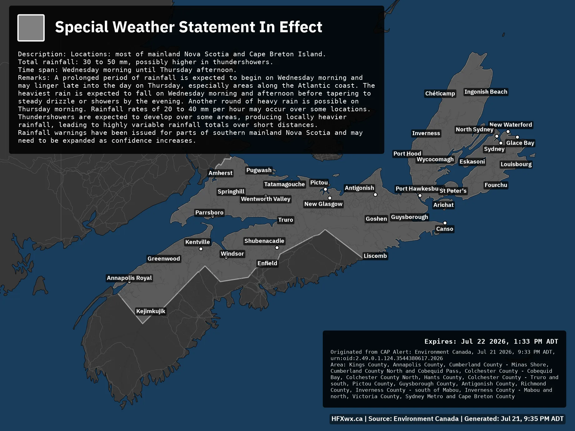 ALERT MAP