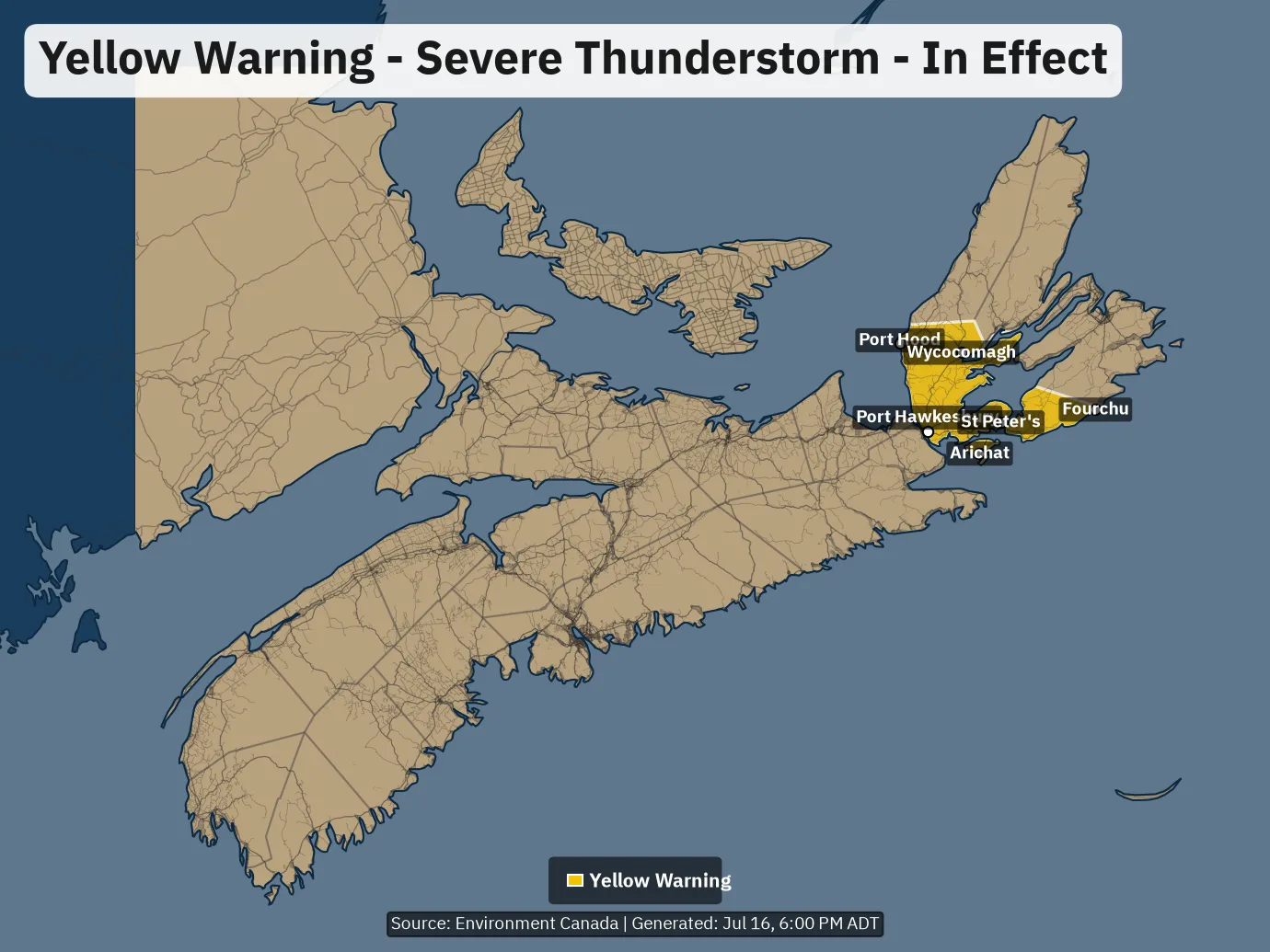 ALERT MAP