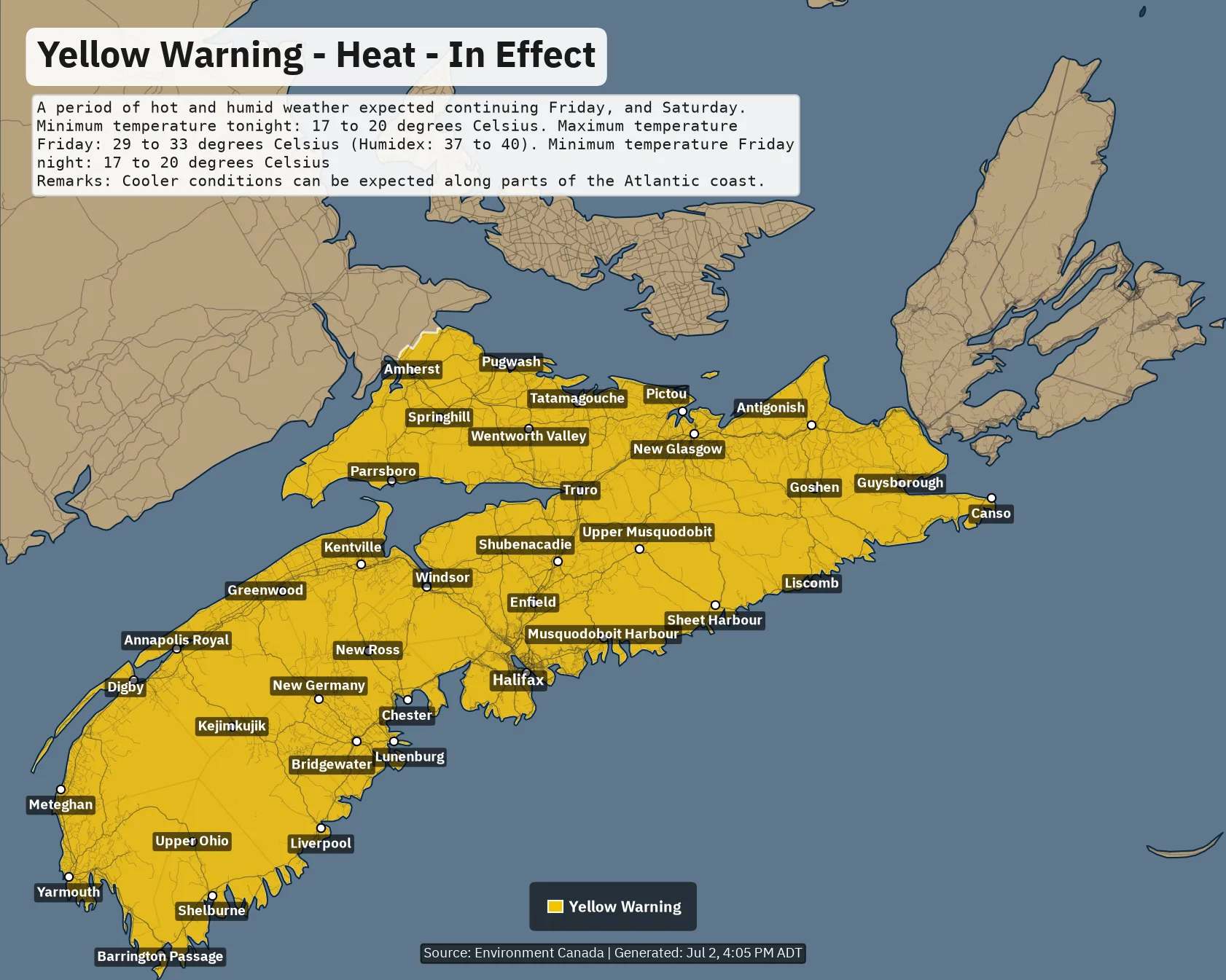 ALERT MAP