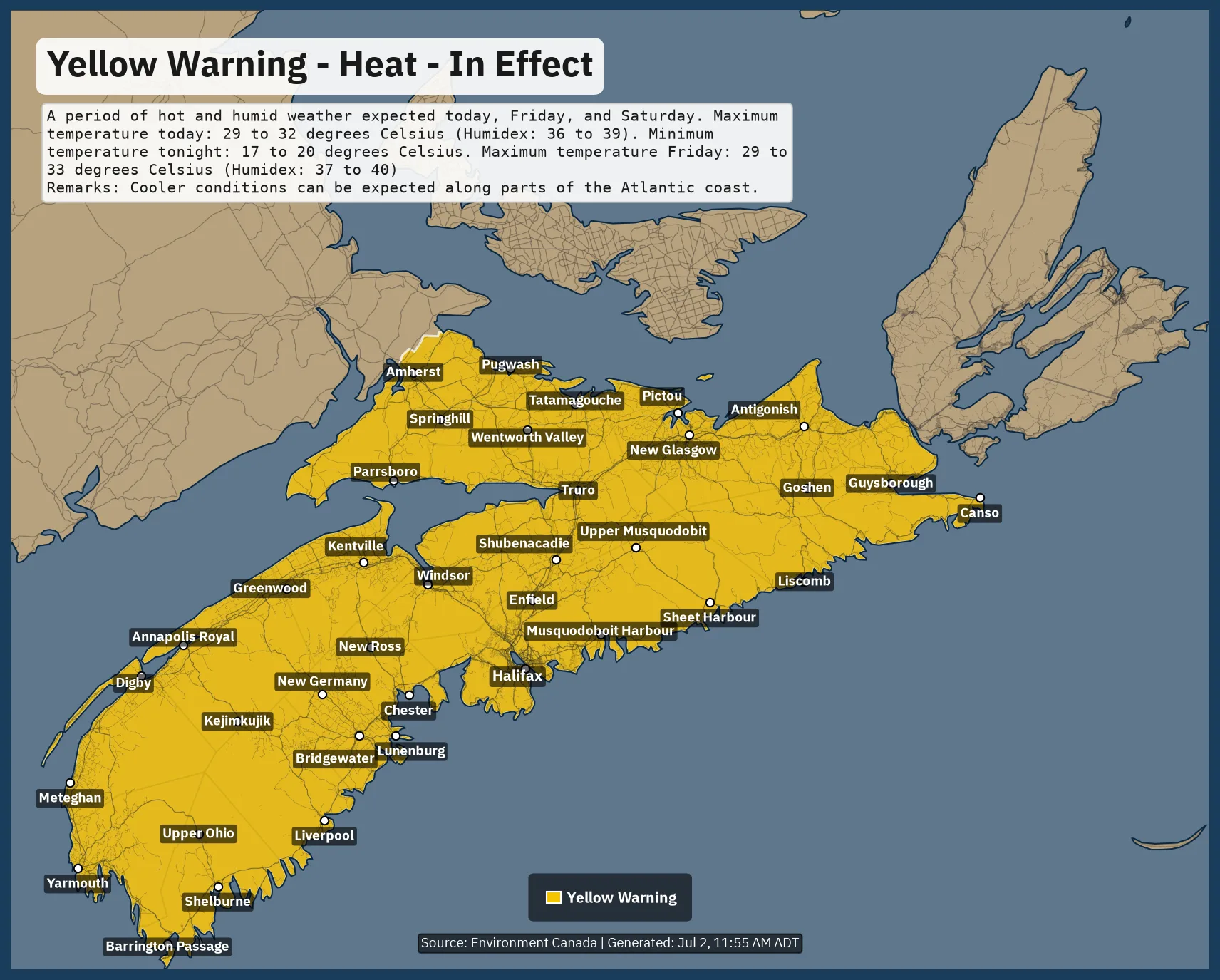 ALERT MAP
