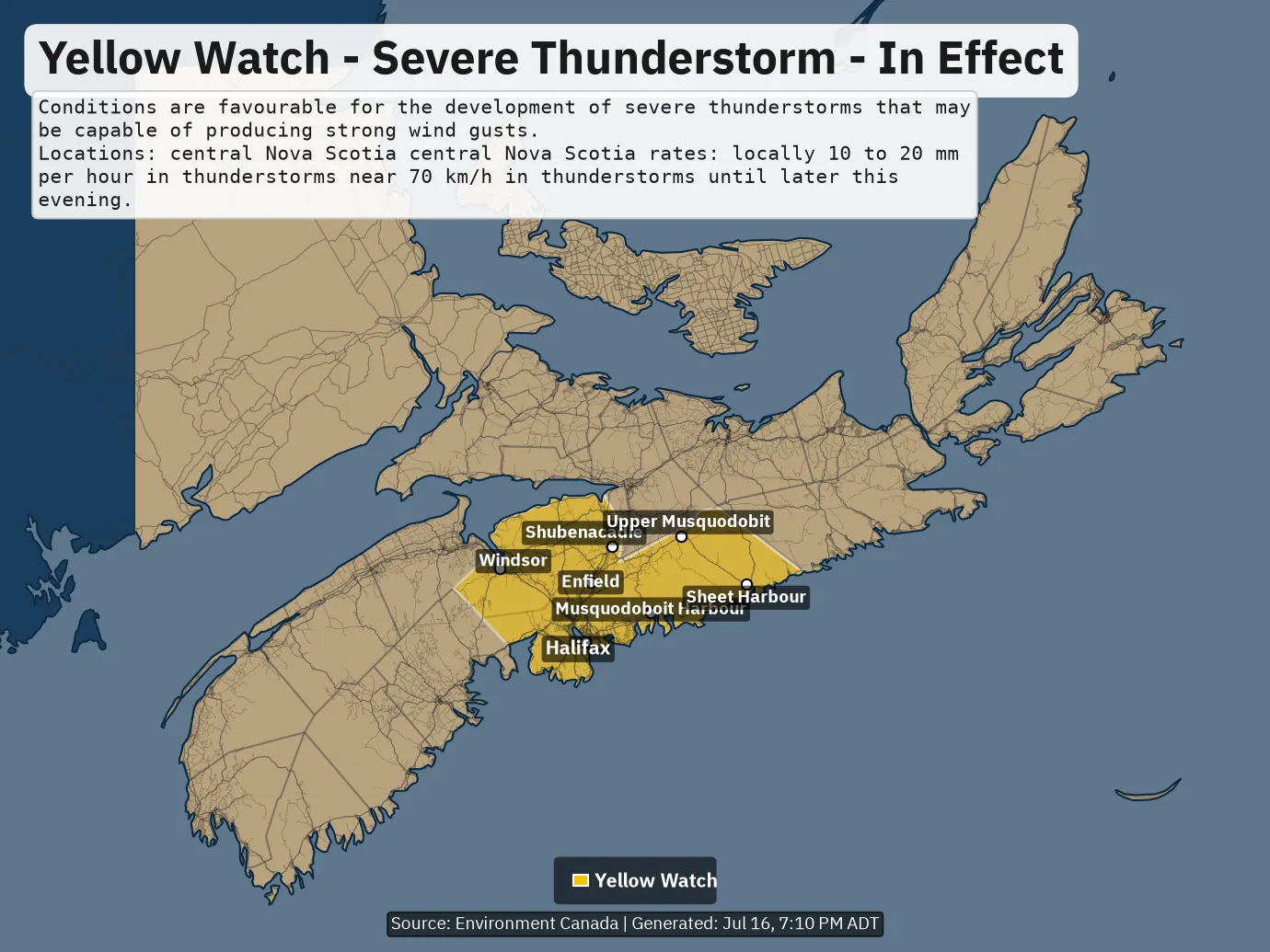 ALERT MAP