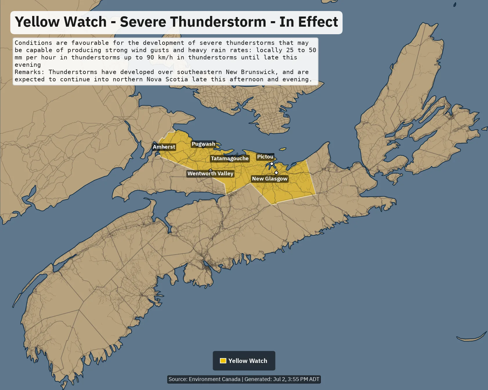 ALERT MAP