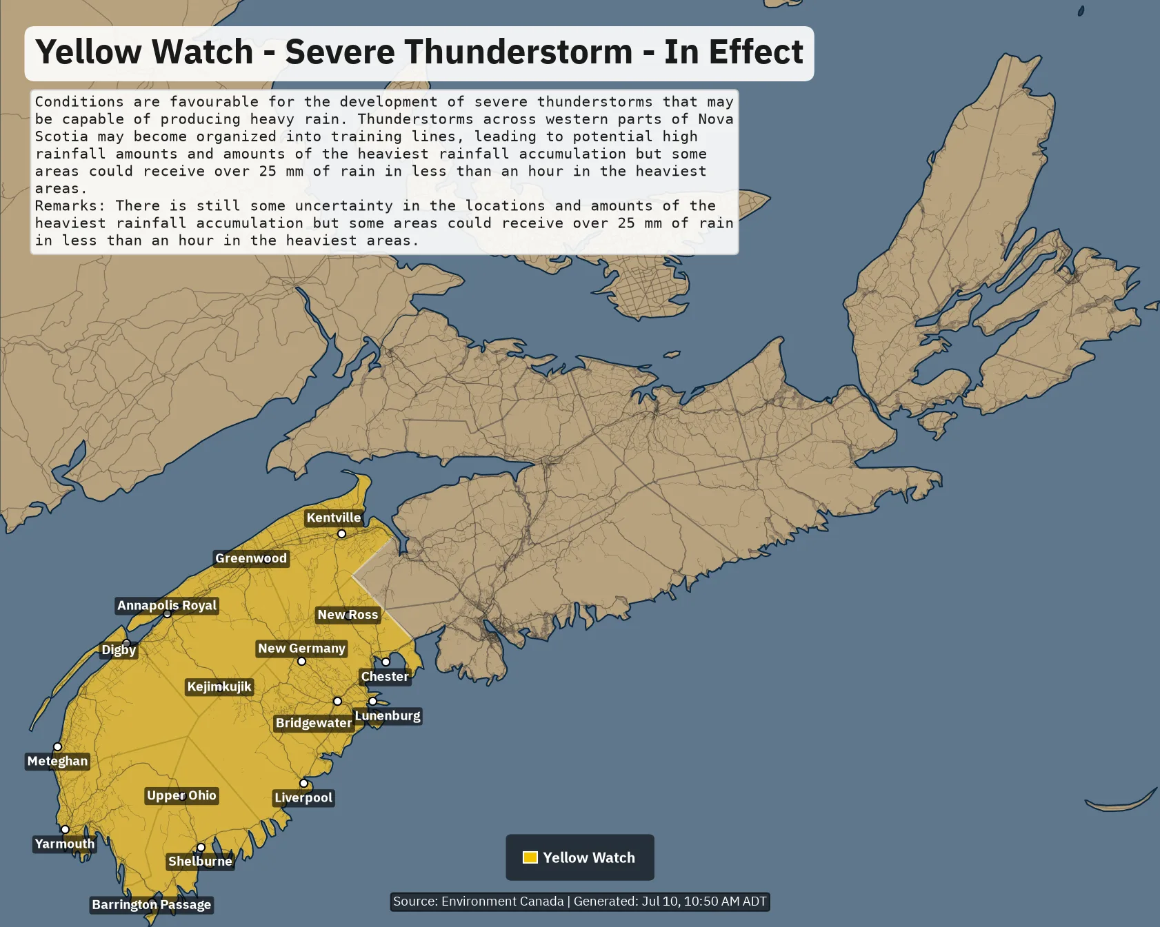 ALERT MAP