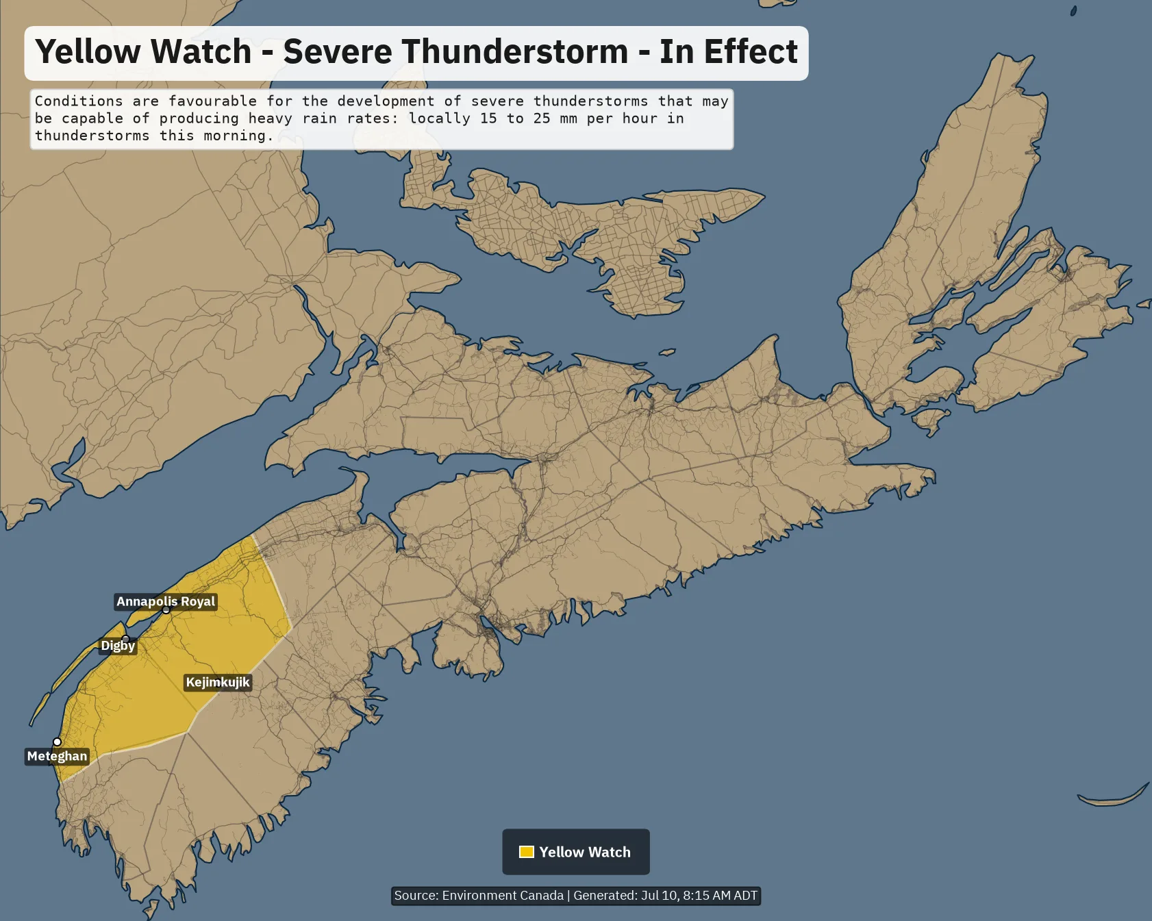 ALERT MAP
