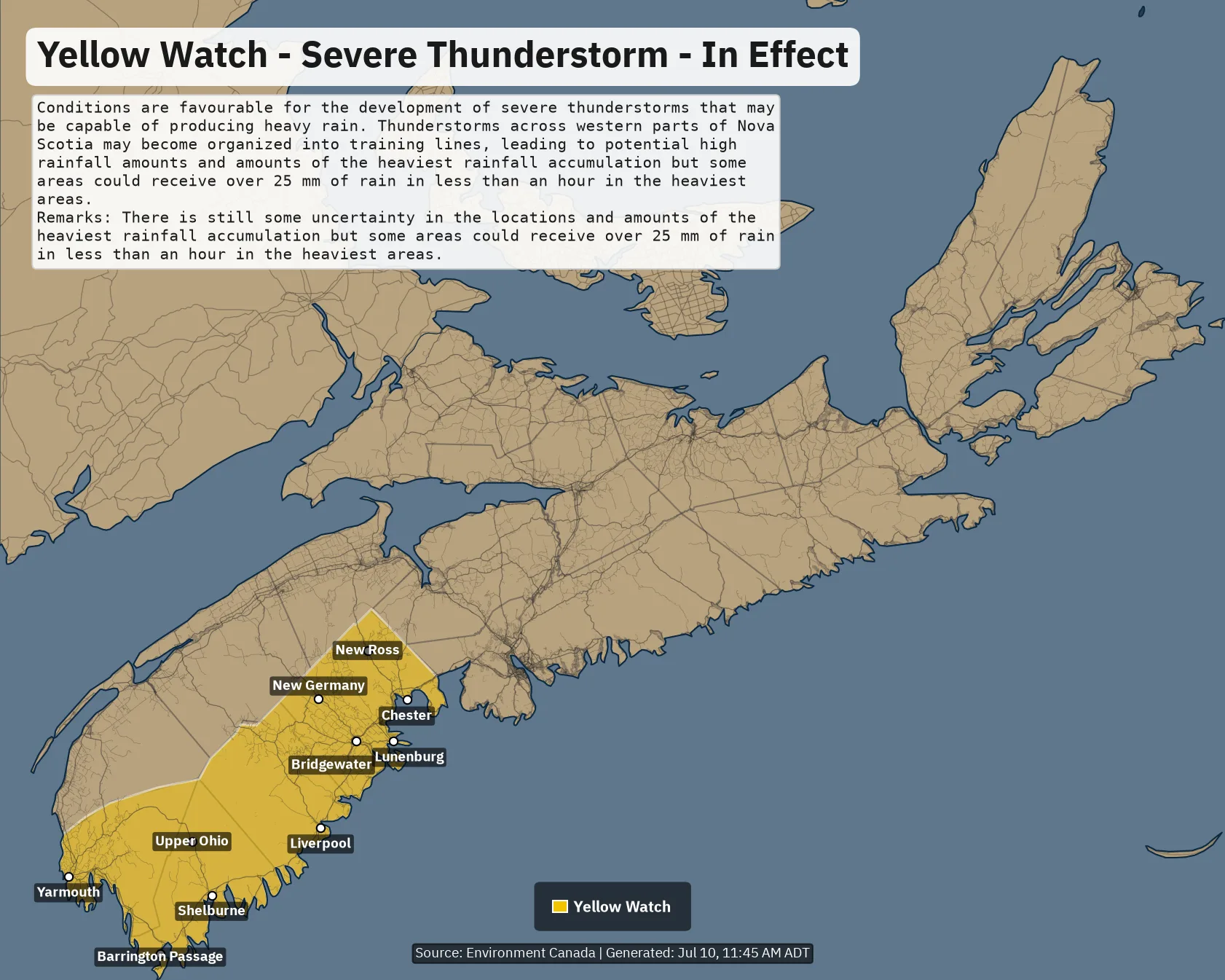 ALERT MAP