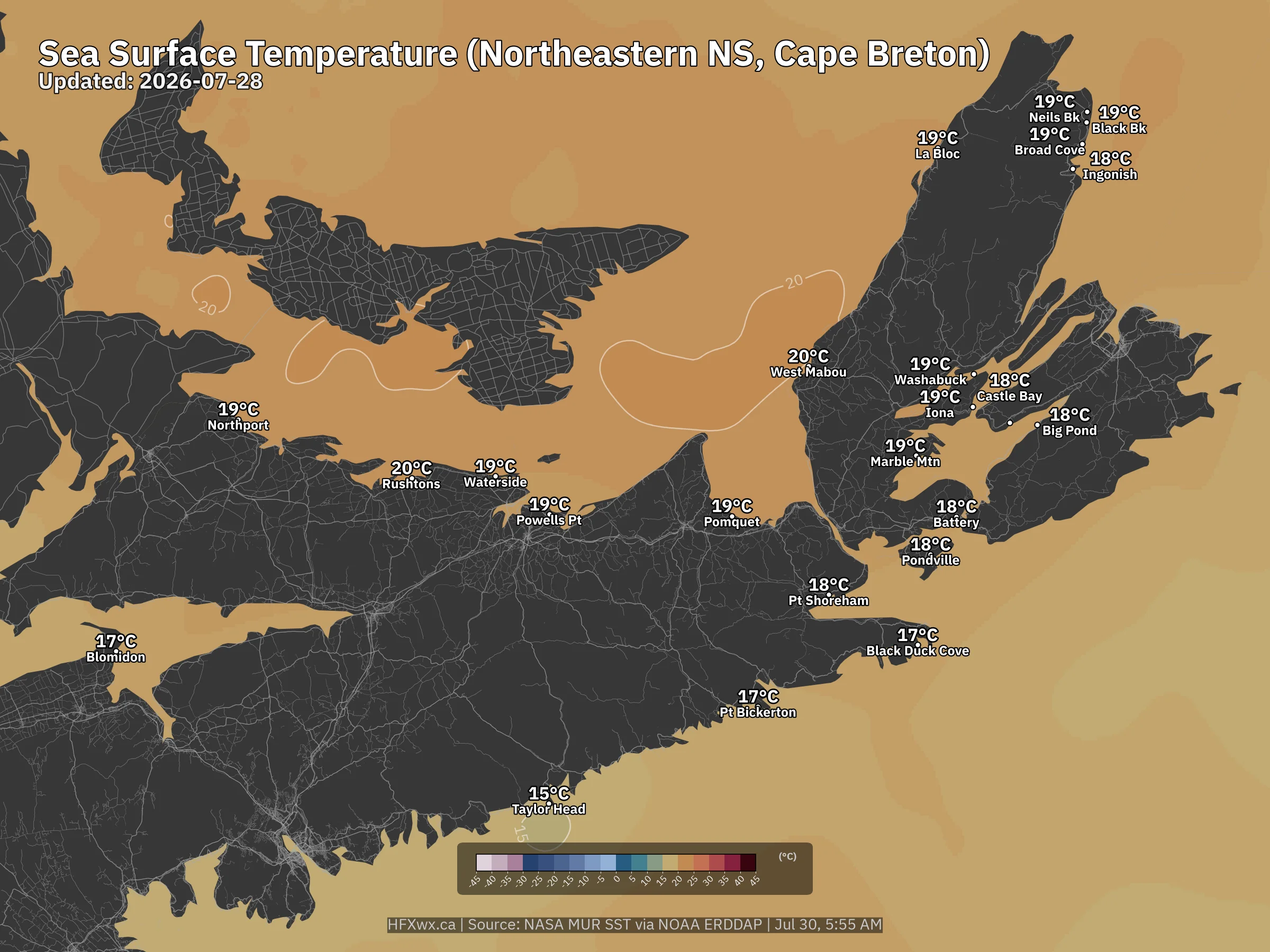 NORTHEAST NS MAP