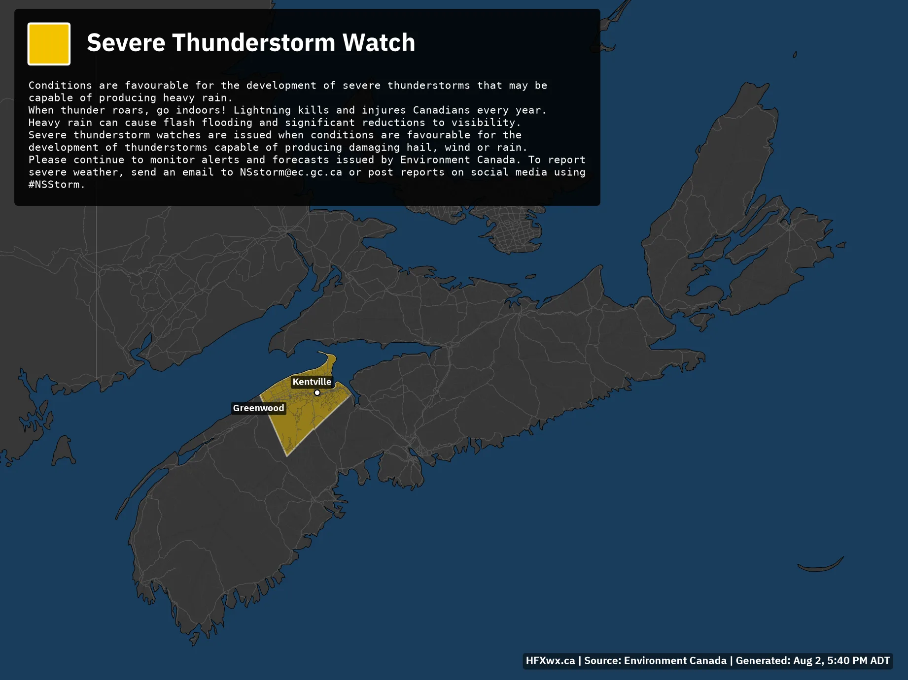 π¨ Alert: Severe Thunderstorm Watch
