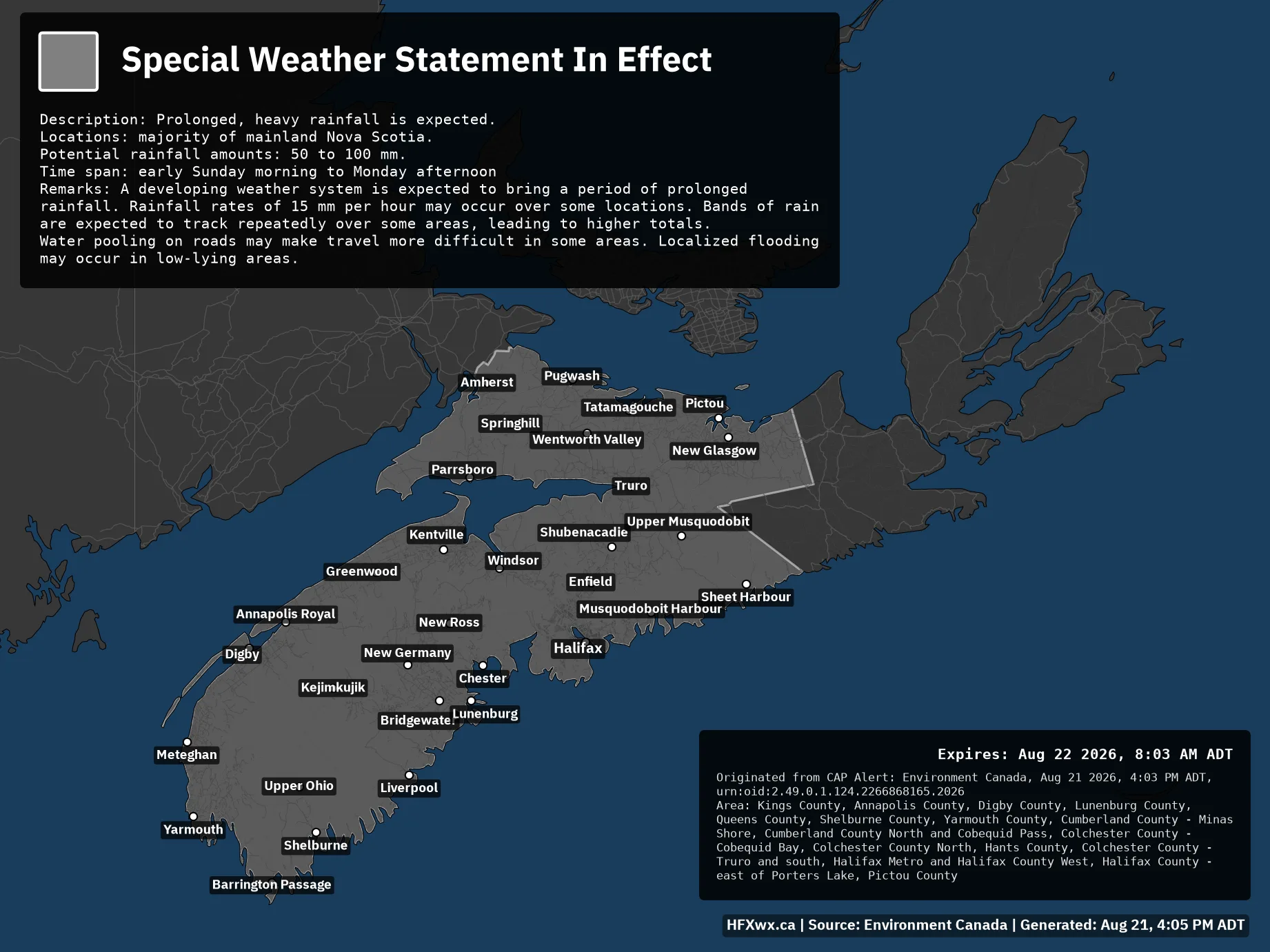 ALERT MAP
