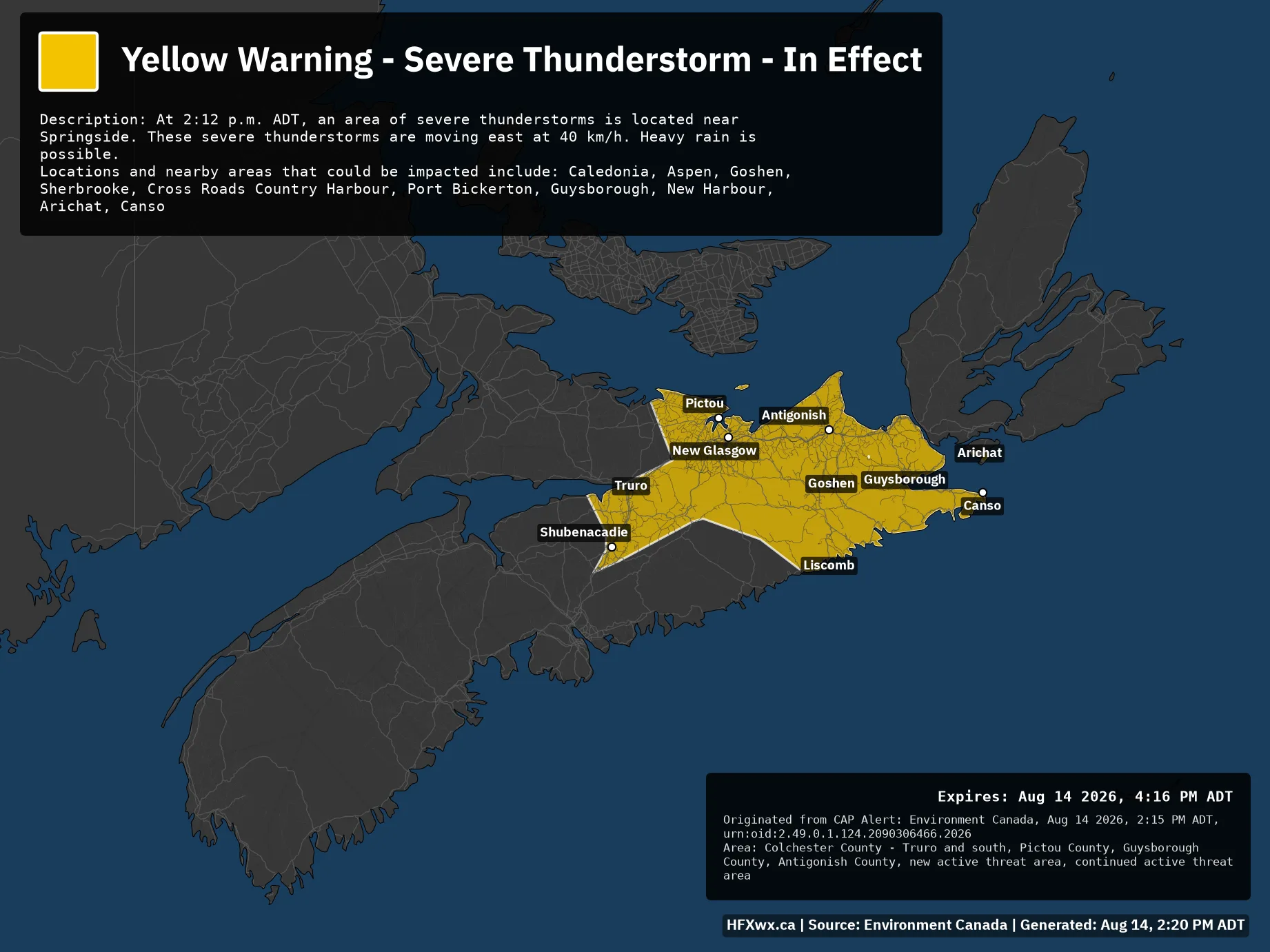 ALERT MAP