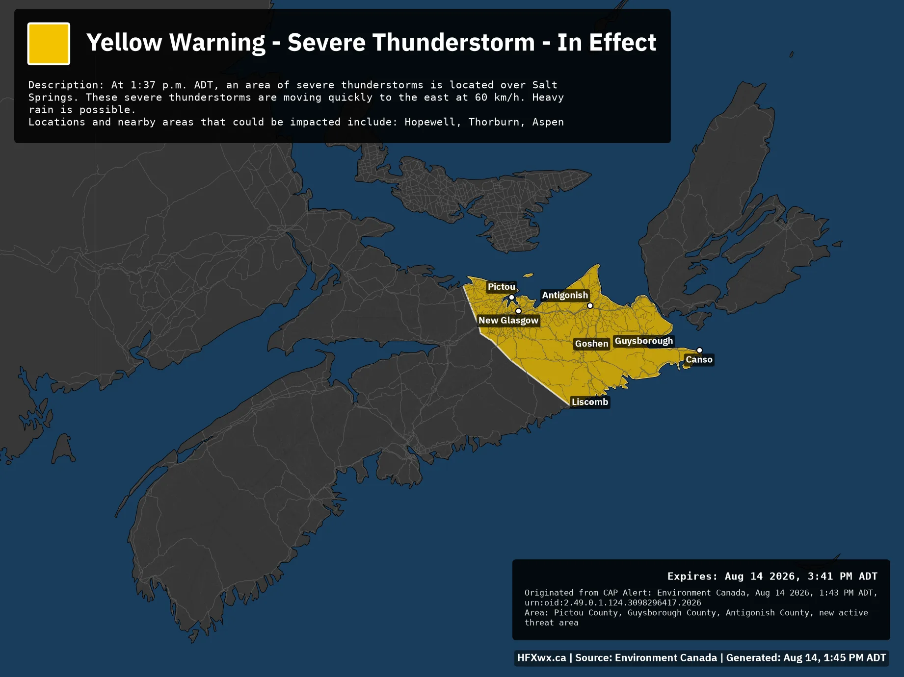 ALERT MAP