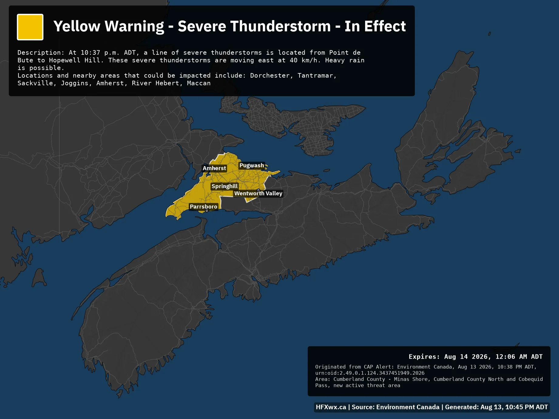 ALERT MAP