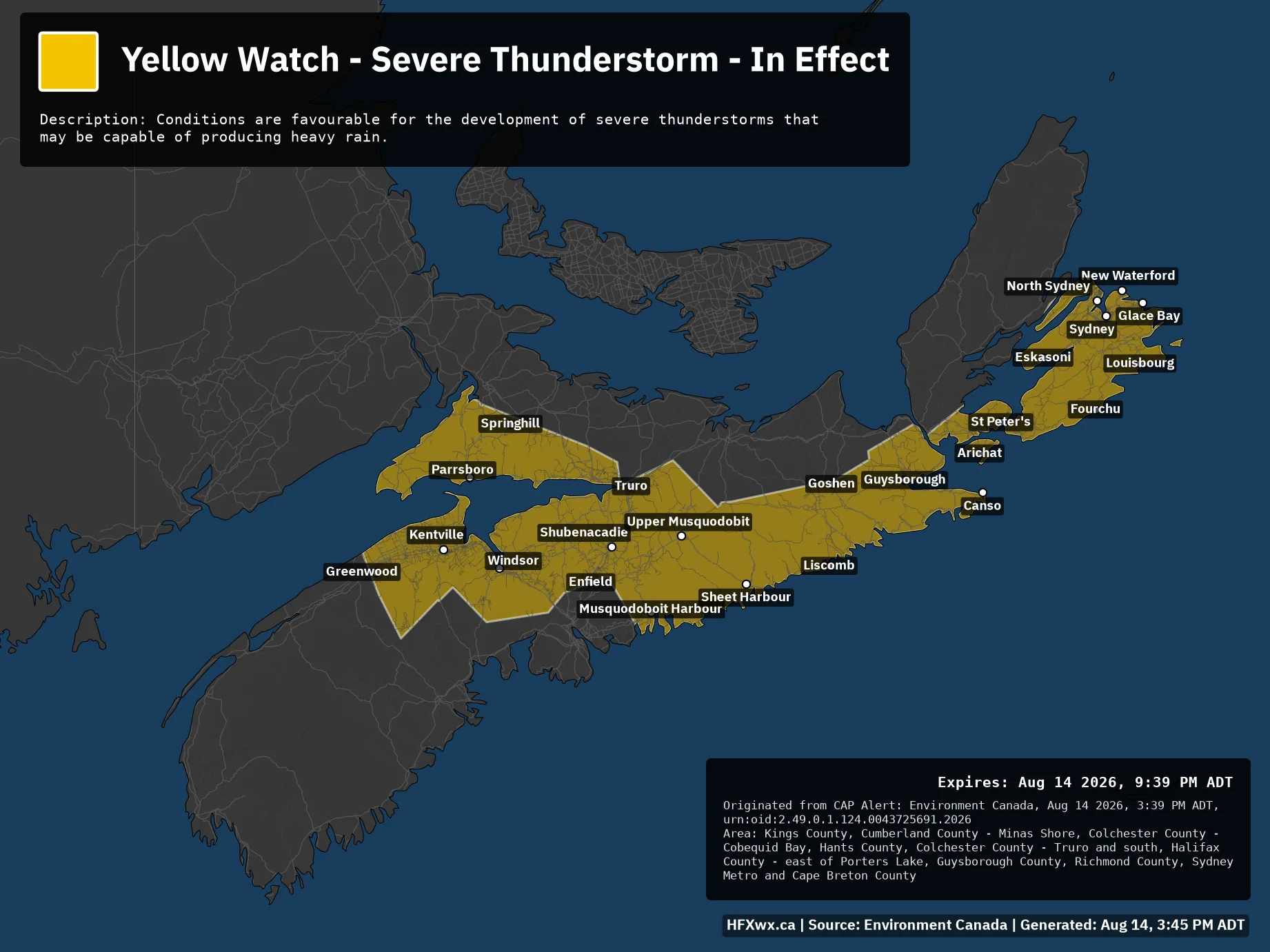 ALERT MAP